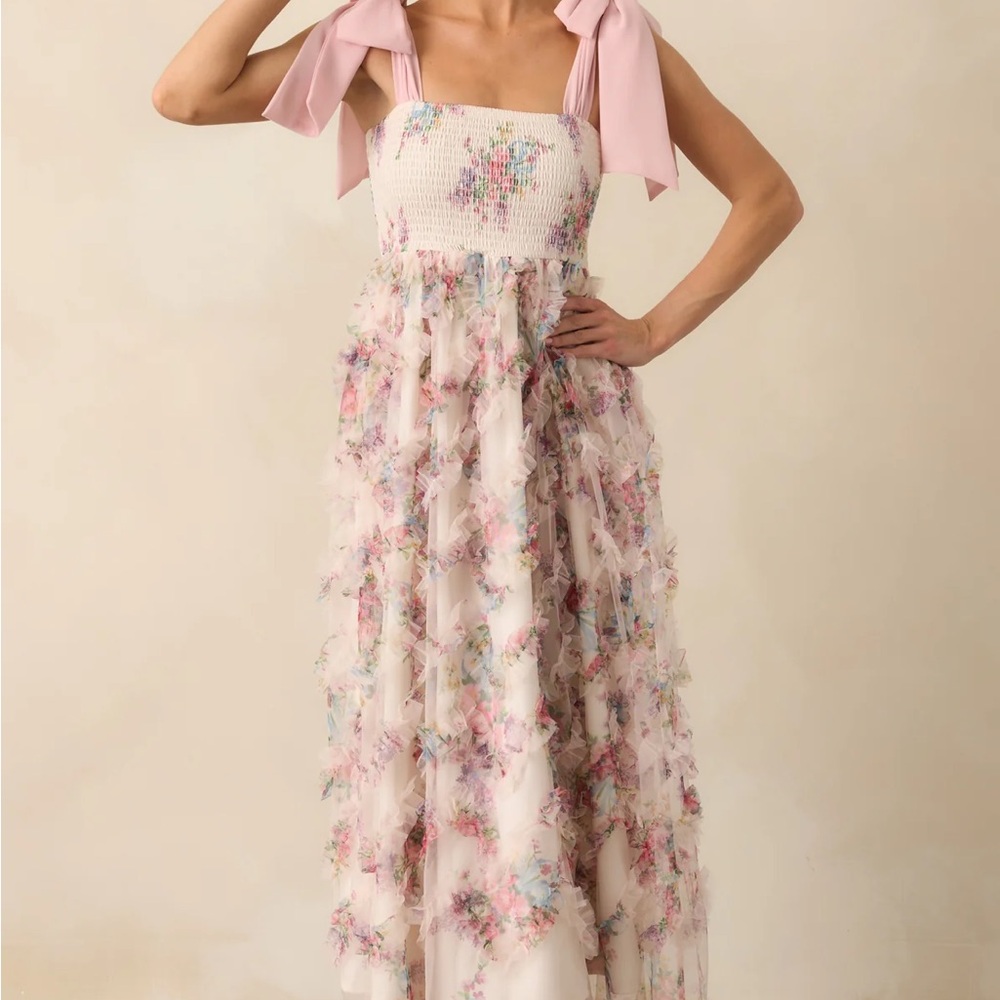Red Dress Boutique Pastel Floral Maxi Dress